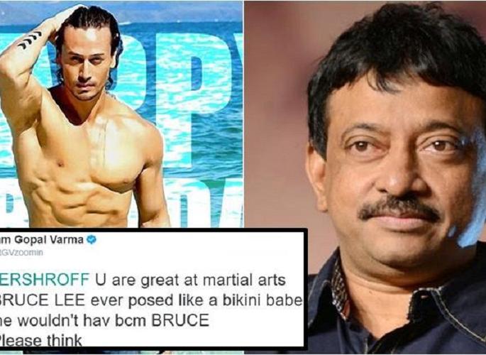 Ram Gopal Varma called Tiger Shroff for 'Bikini Babe'! | राम गोपाल वर्मा यांनी टायगर श्रॉफला म्हटले ‘बिकनी बेब’! Ram Gopal Varma called Tiger Shroff for 'Bikini Babe'! | राम गोपाल वर्मा यांनी टायगर श्रॉफला म्हटले ‘बिकनी बेब’!