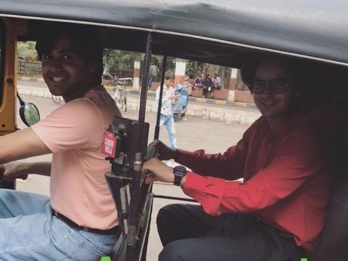 It is a matter of those days that Fame Randeep Raiyar's time to ride the autorickshaw | यह उन दिनों की बात है फेम रणदीप रायवर का आली रिक्षा चालवण्याची वेळ