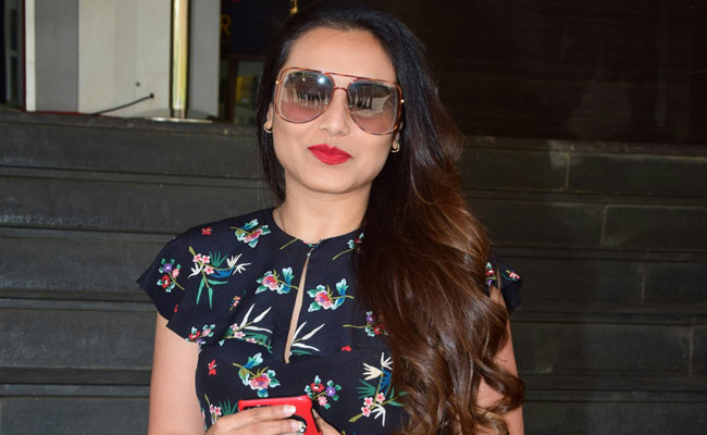 For this reason, Rani Mukherjee kept away from the media | 'या' कारणामुळे राणी मुखर्जीने मीडियापासून दूर ठेवले आदिराला