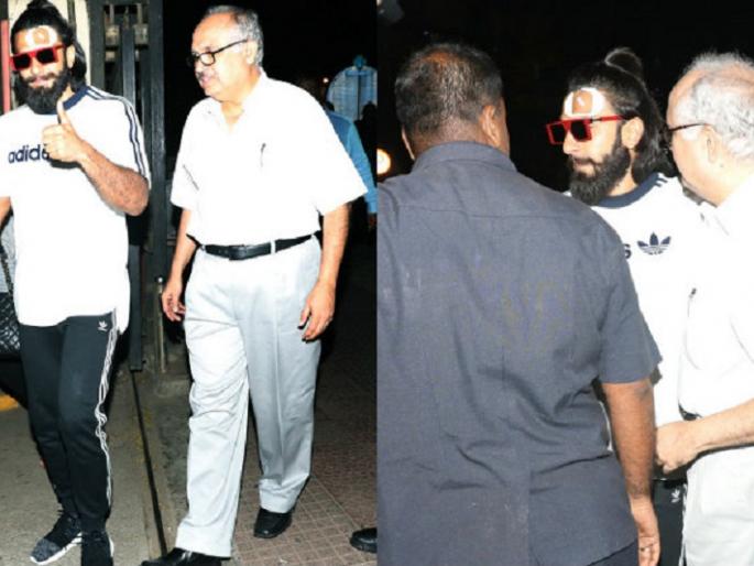 Ranveer Singh injured on Padmavati's set! | ‘पद्मावती’च्या सेटवर रणवीर सिंह जखमी! Ranveer Singh injured on Padmavati's set! | ‘पद्मावती’च्या सेटवर रणवीर सिंह जखमी!