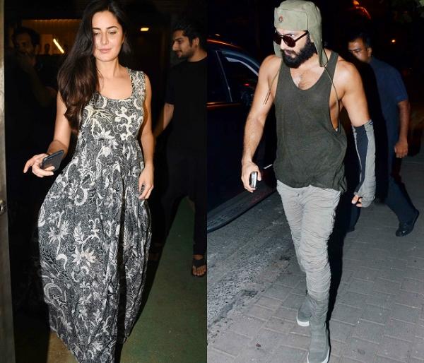 SEE PIC: Ranveer Singh did not accompany Deepika Padukone, but Katrina Kaif spots up! | SEE PIC : रणवीर सिंग दीपिका पादुकोणसोबत नव्हे तर कॅटरिना कैफसोबत झाला स्पॉट!