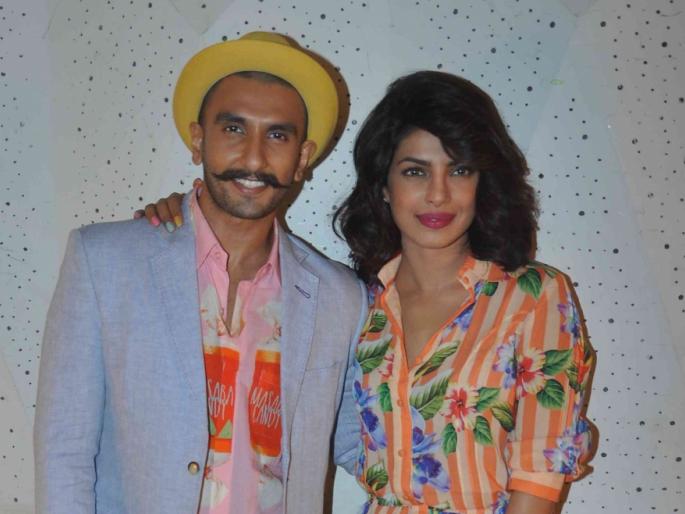 Priyanka Chopra said, "I like people paired with Ranveer Singh | प्रियांका चोप्रा म्हणाली, माझी रणवीर सिंगसोबतची जोडी लोकांना आवडते