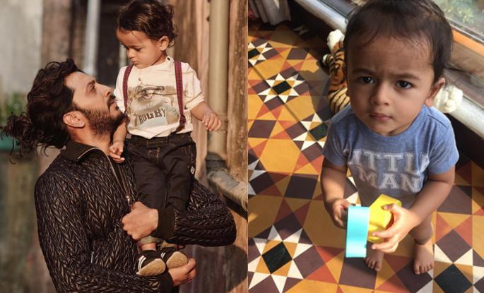 Ritesh named as the son's name Ryan | रितेशने म्हणुन ठेवले मुलाचे नाव रियान