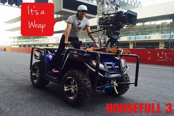 Shooting of 'Housefull 3' was over | ‘हाऊसफुल्ल ३’ ची शूटिंग संपली