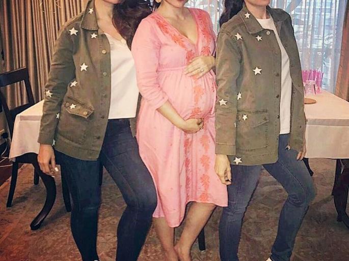 Video of Soha Ali Khan's Baby Shower 'Ha' Video on Social Media Viral, You See! | सोहा अली खानच्या बेबी शॉवरचा ‘हा’ व्हिडीओ सोशल मीडियावर होतोय व्हायरल, तुम्हीही पहा!