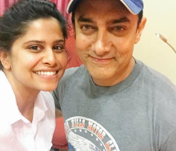 Selfie with Sai Amir | सईचा आमीरसोबत सेल्फी