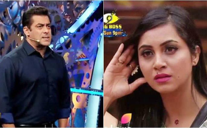 Bigg Boss 11: Arshi Khan leads Salman Khan to Panga; Shilpa is accused of taking Shinde aside !! | Bigg Boss 11 : अर्शी खानने घेतला सलमान खानशी पंगा; शिल्पा शिंदेची बाजू घेत असल्याचा केला आरोप!! Bigg Boss 11: Arshi Khan leads Salman Khan to Panga; Shilpa is accused of taking Shinde aside !! | Bigg Boss 11 : अर्शी खानने घेतला सलमान खानशी पंगा; शिल्पा शिंदेची बाजू घेत असल्याचा केला आरोप!!