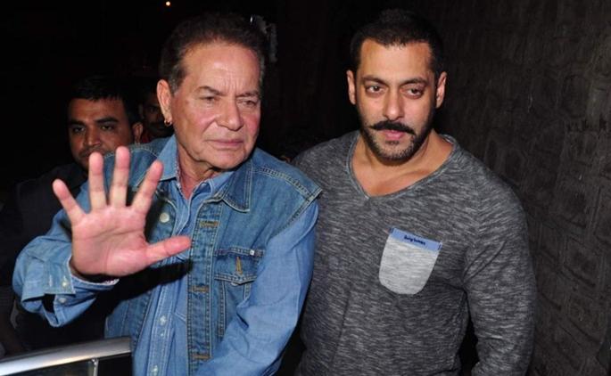 Salman Khan called 'grandfather', Salim Khan provoked! | सलमानला ‘आजोबा’ म्हटले, सलीम खान भडकले! Salman Khan called 'grandfather', Salim Khan provoked! | सलमानला ‘आजोबा’ म्हटले, सलीम खान भडकले!