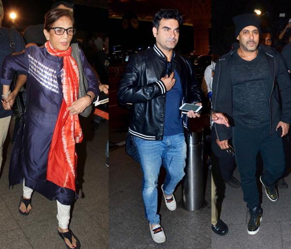 Salman leaves for IIFA Ceremonies even when the dispute continues | वाद सुरु असातानाही सलमान IIFA सेरेमनीसाठी रवाना Salman leaves for IIFA Ceremonies even when the dispute continues | वाद सुरु असातानाही सलमान IIFA सेरेमनीसाठी रवाना