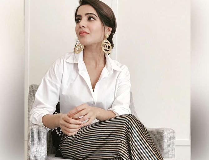 Does Samantha Ruth have time to wear so cheap clothes? | ​का समांथा रुथवर वेळ आली इतके स्वस्त कपडे घालण्याची?