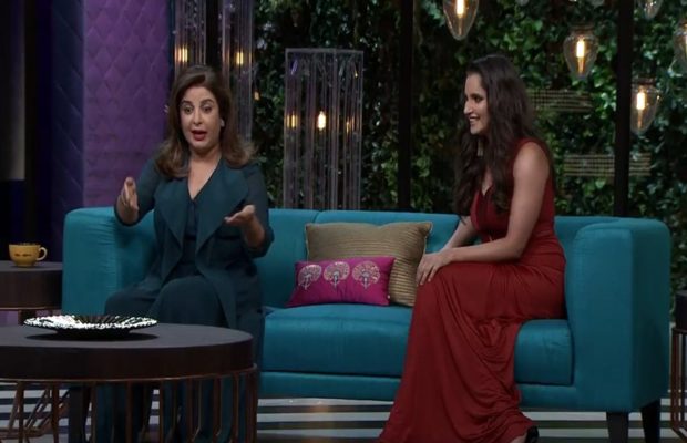 Sania Mirza opened with Koffee with Karan season 5, 'This' secret | Koffee with Karan season 5मध्ये सानिया मिर्झाने उघडी केली 'ही' गुपितं Sania Mirza opened with Koffee with Karan season 5, 'This' secret | Koffee with Karan season 5मध्ये सानिया मिर्झाने उघडी केली 'ही' गुपितं