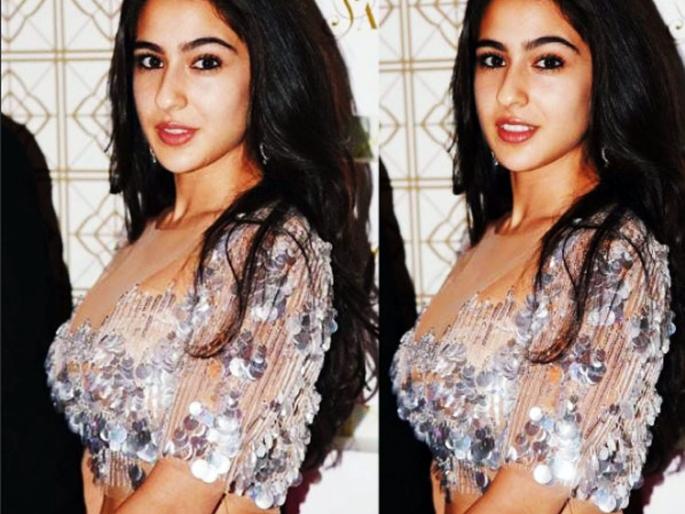See Pics: Sarah Ali Khan looks fantastic in a trendy look! | See Pics : ट्रॅडिशनल लूकमध्ये सारा अली खान दिसतेय ‘लाजवाब’!!