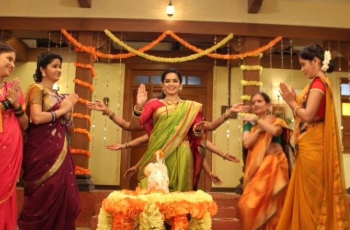 Saraswati series 'Bhondla' | सरस्वती मालिकेत रंगला 'भोंडला'