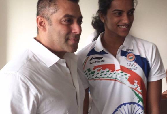 Salman Khan praises Indus! | ​सलमाननेही केले सिंधूचे कौतुक!!!