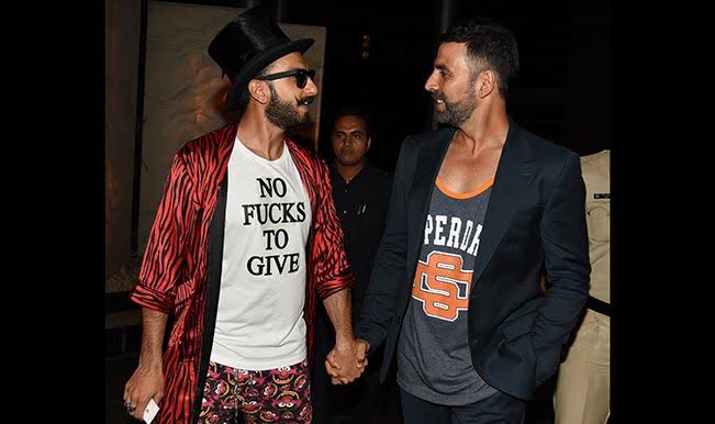 Akshay Kumar - Ranveer Singh's dance show loud! | ​अक्षय कुमार-रणवीर सिंगच्या डान्सची चर्चा जोरात!