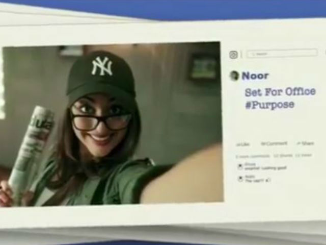 Noor's teaser posted on the rise day by Sonakshi | वाढदिनी सोनाक्षीने पोस्ट केला ’नूर’चा टीजर