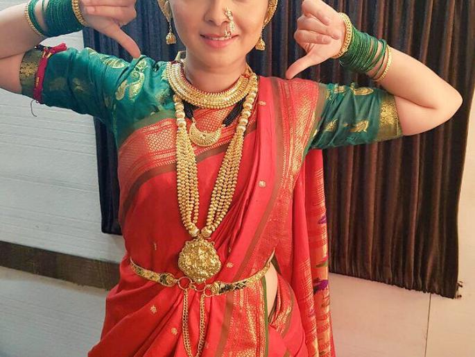Sonali became Rukmai | सोनाली बनली रखुमाई