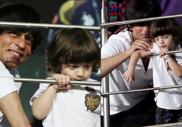 Shahrukh made for Abiram Spiderman! | ​ शाहरूख अबरामसाठी बनला स्पाईडरमॅन!