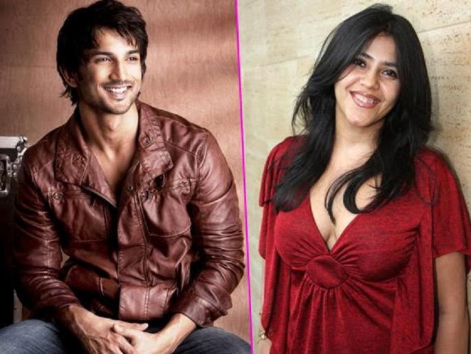 Sushant Singh Rajput and Ekta Kapoor's "sacred relation" still last! | सुशांत सिंह राजपूत व एकता कपूरचा ‘पवित्र रिश्ता’ अद्यापही कायम! Sushant Singh Rajput and Ekta Kapoor's "sacred relation" still last! | सुशांत सिंह राजपूत व एकता कपूरचा ‘पवित्र रिश्ता’ अद्यापही कायम!