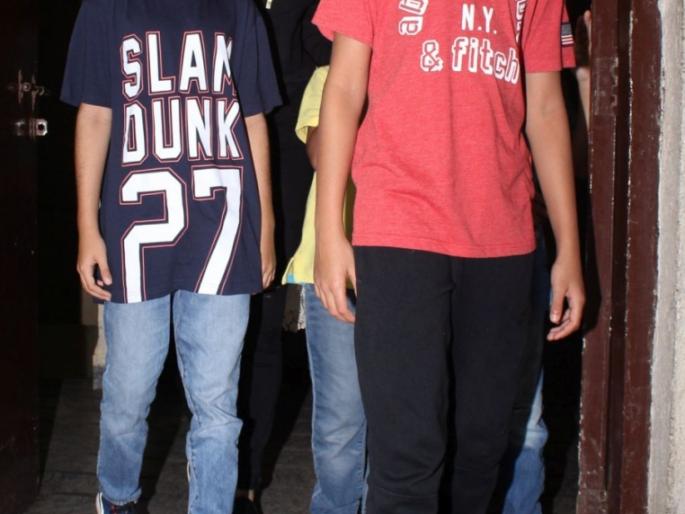 Hrithik's children saw Mujhenodado Ki Rustam? | हृतिकच्या मुलांनी पाहिला मोहेंजोदडो की रुस्तम? Hrithik's children saw Mujhenodado Ki Rustam? | हृतिकच्या मुलांनी पाहिला मोहेंजोदडो की रुस्तम?
