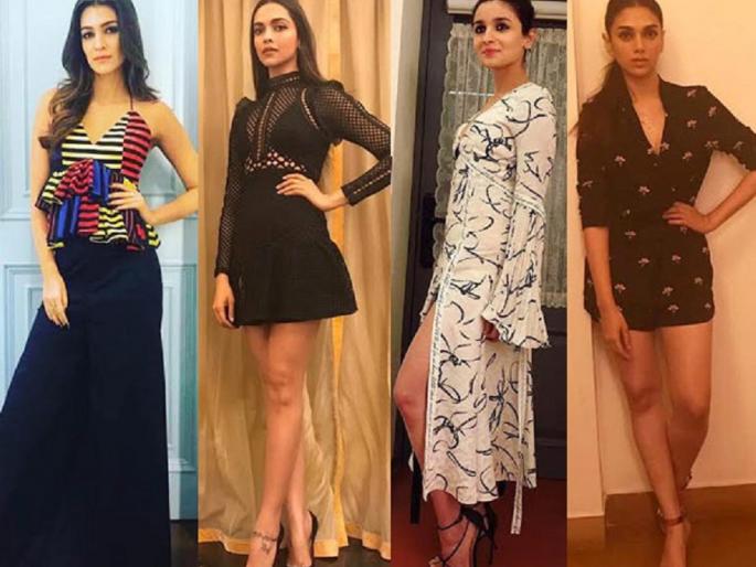 SEE PICS: Alia, Karan Johar, Karan Johar's party 'Char Chand'! | ​SEE PICS : करण जोहरच्या पार्टीला आलिया, दीपिका, क्रितीने लावले ‘चार चाँद’!