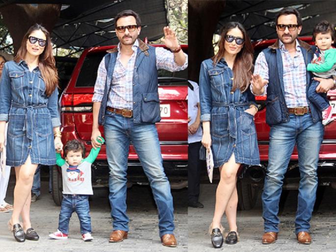 Christmas Party: Christmas Party TIMUR ALI Khan, mom and dad go with pose! | Christmas Party: ख्रिसमस पार्टीत पोहोचला तैमूर अली खान, मॉम -डॅडसोबत दिली झक्कास पोज! Christmas Party: Christmas Party TIMUR ALI Khan, mom and dad go with pose! | Christmas Party: ख्रिसमस पार्टीत पोहोचला तैमूर अली खान, मॉम -डॅडसोबत दिली झक्कास पोज!
