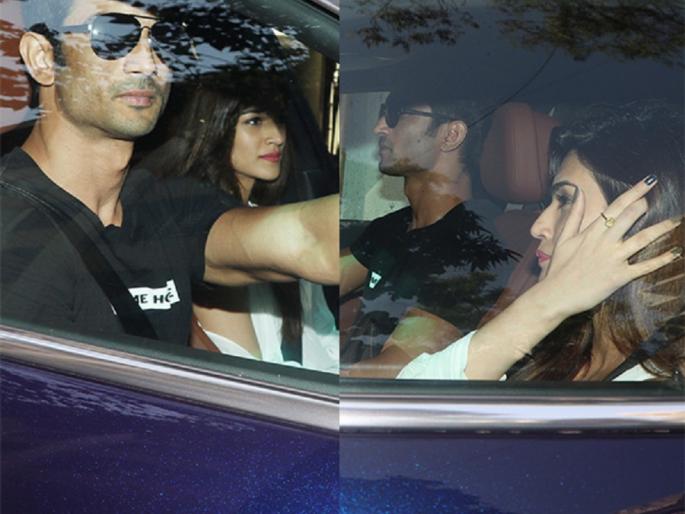 Patch up !!! Sushant Singh Rajput and Kryti Sanan romantic drive ...! | Patch up !!! सुशांत सिंह राजपूत अन् क्रिती सॅनन रोमॅन्टिक ड्राईव्हवर...! Patch up !!! Sushant Singh Rajput and Kryti Sanan romantic drive ...! | Patch up !!! सुशांत सिंह राजपूत अन् क्रिती सॅनन रोमॅन्टिक ड्राईव्हवर...!