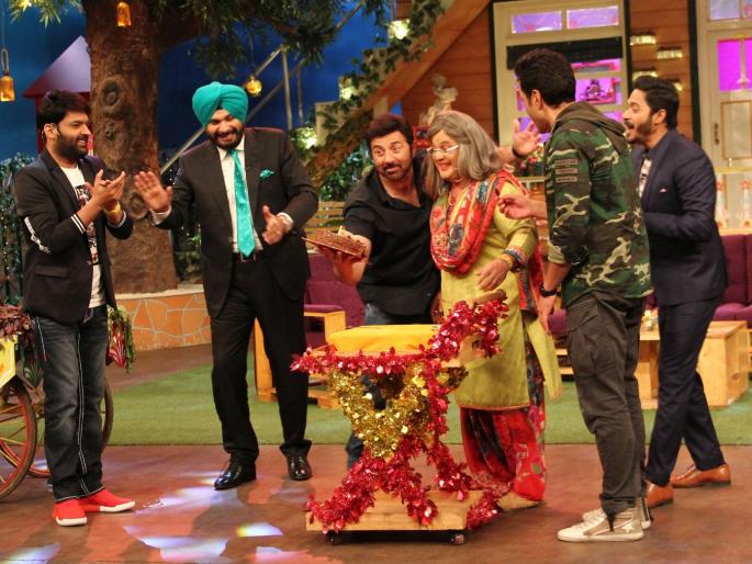 Ali Asghar's birthday is Sunny Deol's fun | ​अली असगरच्या वाढदिवशी सनी देओलने केली मस्ती