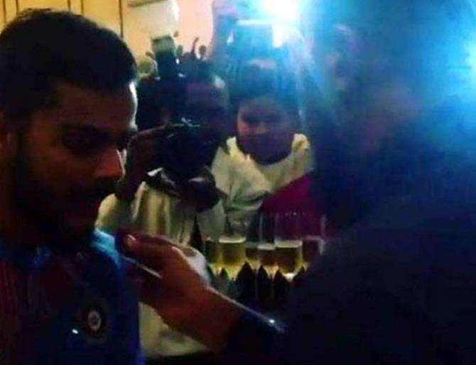 Team India's groan | ​ टीम इंडियाचा जल्लोष