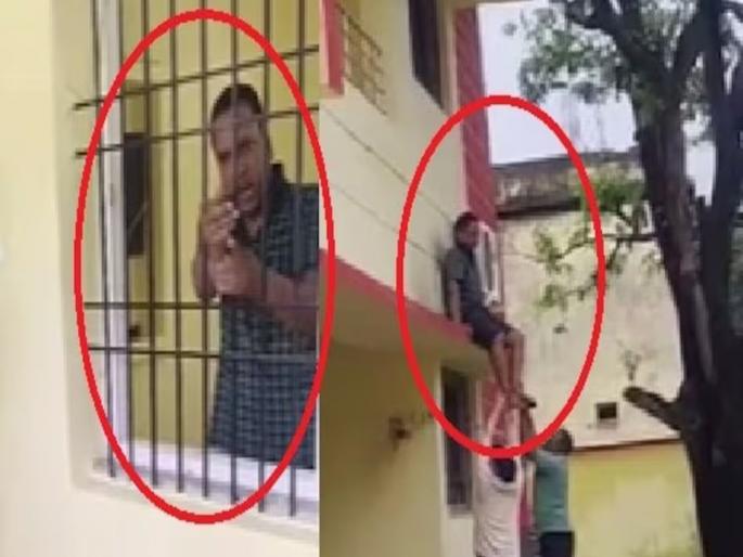 Officer was sleeping with his girlfriend in government residence, wife caught him red-handed and locked him in the house, then... | सरकारी निवासस्थानी प्रेयसीसोबत झोपले होते अधिकारी, पत्नीने रंगेहात पकडले आणि घरात कोंडले, त्यानंतर... Officer was sleeping with his girlfriend in government residence, wife caught him red-handed and locked him in the house, then... | सरकारी निवासस्थानी प्रेयसीसोबत झोपले होते अधिकारी, पत्नीने रंगेहात पकडले आणि घरात कोंडले, त्यानंतर...
