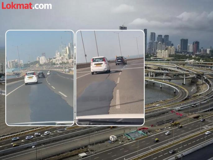 BMC takes direct notice of viral video of asphalt patchwork on Rs 14000 crore coastal road | १४ हजार कोटींच्या कोस्टल रोडला तडे? पंतप्रधान कार्यालयाने दखल घेताच बीएमसीने दिलं स्पष्टीकरण BMC takes direct notice of viral video of asphalt patchwork on Rs 14000 crore coastal road | १४ हजार कोटींच्या कोस्टल रोडला तडे? पंतप्रधान कार्यालयाने दखल घेताच बीएमसीने दिलं स्पष्टीकरण