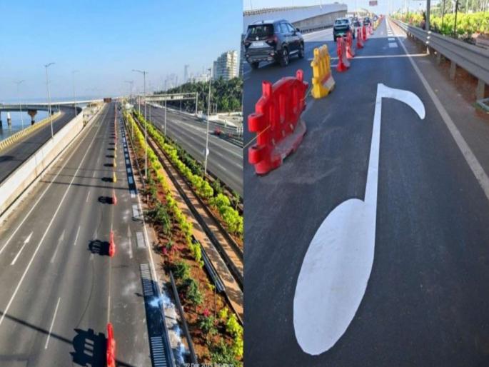 trouble with jai ho dhun on mumbai coastal road nighttime play stopped after complaints relief for residents due to bmc decision | 'कोस्टल'वरील 'जय हो'चा त्रास, तक्रारींनंतर रात्री 'धून' बंद; पालिकेचा तोडगा, रहिवाशांना दिलासा trouble with jai ho dhun on mumbai coastal road nighttime play stopped after complaints relief for residents due to bmc decision | 'कोस्टल'वरील 'जय हो'चा त्रास, तक्रारींनंतर रात्री 'धून' बंद; पालिकेचा तोडगा, रहिवाशांना दिलासा