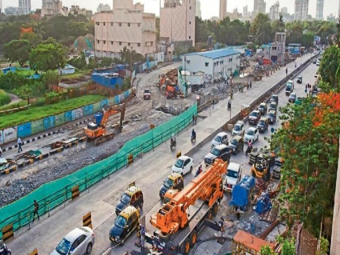 barricades on the metro 3 route are finally removed about 16.88 km roads have been cleared in mumbai | बॅरिकेड्स हटवले, आता वाहने न्या सुसाट; मेट्रो ३ मार्गिकेवरील अडथळे अखेर दूर barricades on the metro 3 route are finally removed about 16.88 km roads have been cleared in mumbai | बॅरिकेड्स हटवले, आता वाहने न्या सुसाट; मेट्रो ३ मार्गिकेवरील अडथळे अखेर दूर