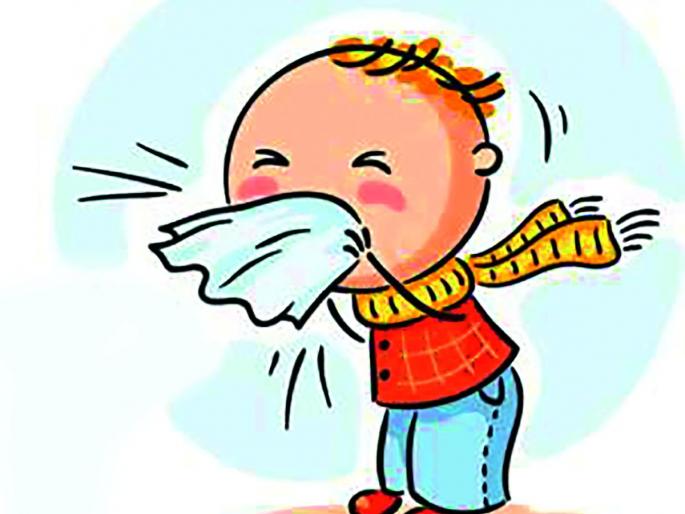 Increase in Cough and Cough patients in Akola! | अकोल्यात सर्दी आणि खोकल्याच्या रूग्णांमध्ये वाढ! Increase in Cough and Cough patients in Akola! | अकोल्यात सर्दी आणि खोकल्याच्या रूग्णांमध्ये वाढ!