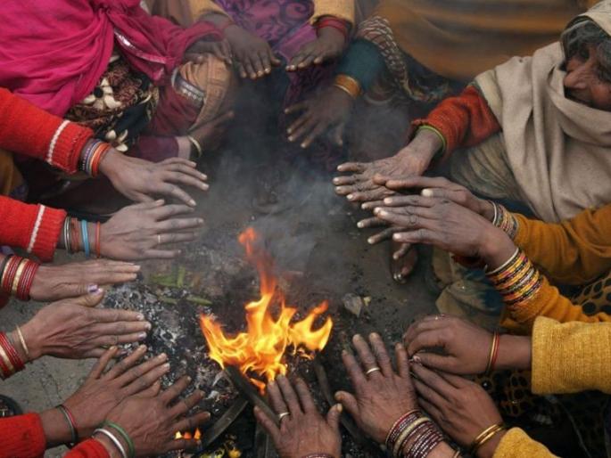 Fluctuations in cold |  थंडीत चढ-उतार Fluctuations in cold |  थंडीत चढ-उतार