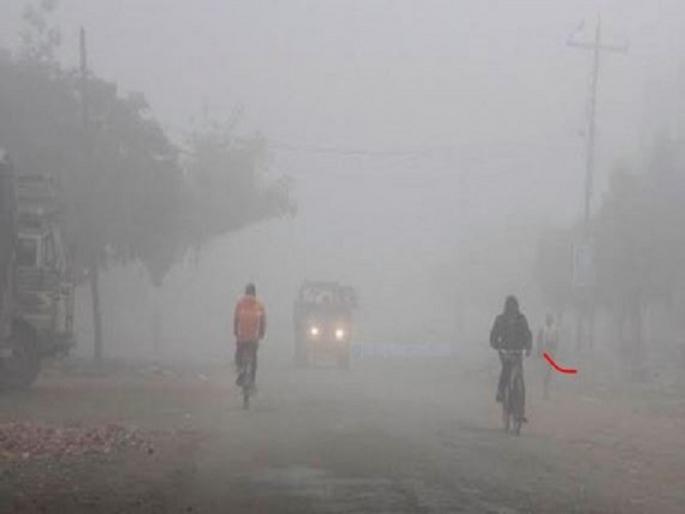 Cold wave in Parbhani district; temperature at 5.6 degrees | परभणी जिल्ह्यात थंडीची लाट;  पारा ५.६ अंशावर