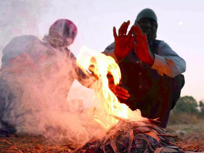Due to Northerly winds, Cold Wave in Maharashtra; The mercury in many cities dipped below 15 degrees Celsius | उत्तरेतील वारे, महाराष्ट्र गारठला; अनेक शहरांचा पारा आला १५ अंश सेल्सिअसखाली Due to Northerly winds, Cold Wave in Maharashtra; The mercury in many cities dipped below 15 degrees Celsius | उत्तरेतील वारे, महाराष्ट्र गारठला; अनेक शहरांचा पारा आला १५ अंश सेल्सिअसखाली