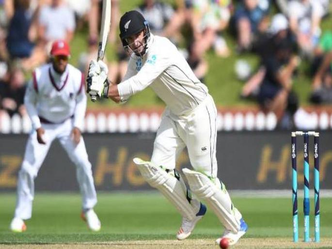 In the match of New Zealand, the bowling of the West Indies was incomplete | कॉलिनच्या शतकाने न्यूझीलंड सुस्थितीत, वेस्ट इंडिजची गोलंदाजी निष्प्रभ