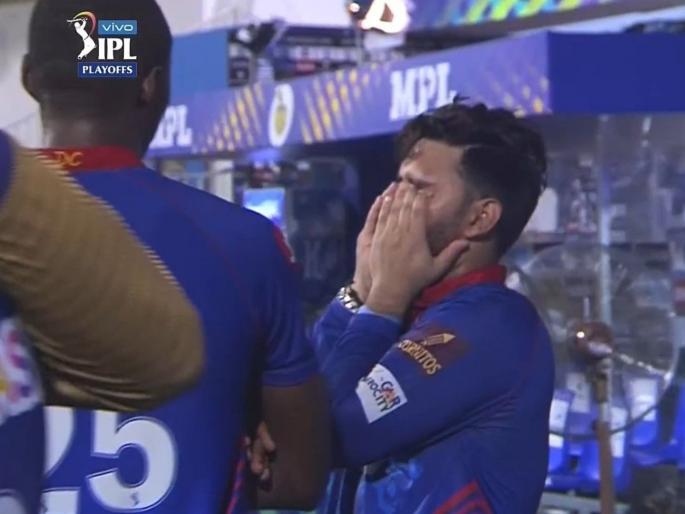 IPL 2021, KKR vs DC Qualifier 2 Live Updates : Rishab Pant is unable to hold his emotions, Watch Video | IPL 2021, KKR In Final: पराभव जिव्हारी लागला; रिषभ पंत, पृथ्वी शॉ यांना भावना अनावर झाल्या, Video 
