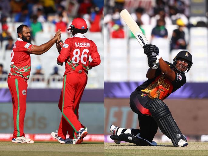 T20 World Cup, OMNvPNG Live : First time a captain has scored a fifty and the opposing captain has taken a four-wicket haul in the same match in T20Is  | T20 World Cup, OMNvPNG Live : पापुआ न्यू गिनी-ओमान सामन्यात घडला इतिहास, India-Pakistan यांच्या लढतीतही असं कधी झालं नाही!