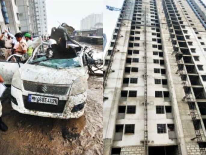 The crane broke at Taloja; Four people died | तळोजा येथे क्रेन तुटली; चार जणांचा मृत्यू The crane broke at Taloja; Four people died | तळोजा येथे क्रेन तुटली; चार जणांचा मृत्यू