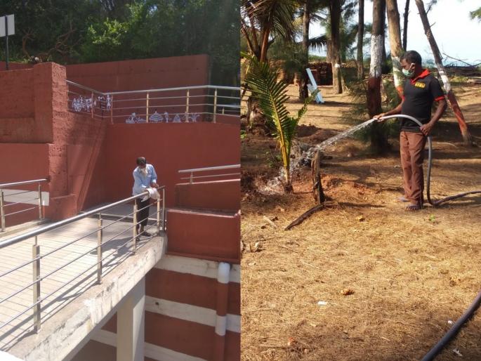 Coronavirus: State MTDC Tourism Sector Employee work regularly during lockdown in resort | Coronavirus: दुर्दम्य इच्छाशक्तीने झपाटलेले 'ते' ७५५ कर्मचारी अधिकारी सतत कामात व्यस्त! Coronavirus: State MTDC Tourism Sector Employee work regularly during lockdown in resort | Coronavirus: दुर्दम्य इच्छाशक्तीने झपाटलेले 'ते' ७५५ कर्मचारी अधिकारी सतत कामात व्यस्त!