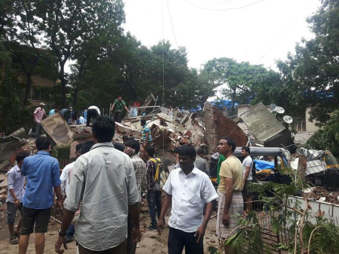 Death toll rises in sai darshan building collapse | साईदर्शन इमारत दुर्घटना ; मृतांची संख्या 17 Death toll rises in sai darshan building collapse | साईदर्शन इमारत दुर्घटना ; मृतांची संख्या 17