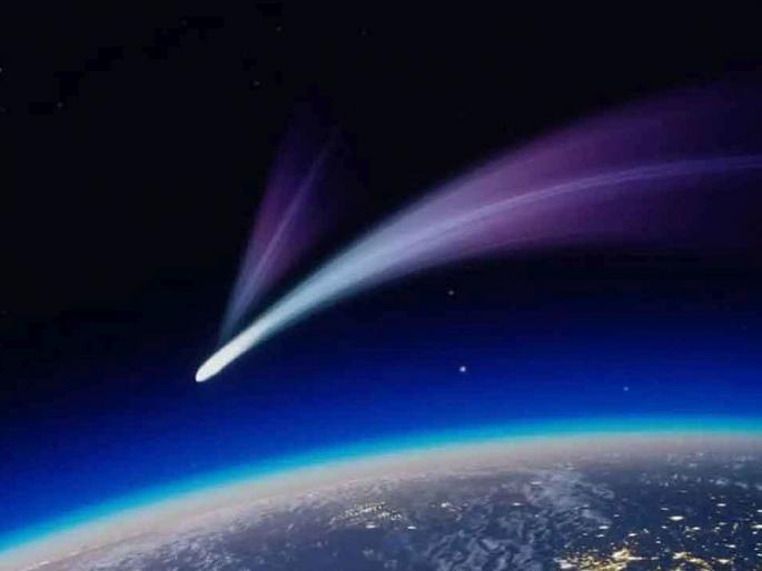 A big event tonight after 160,000 years; A comet that escaped from the Sun's clutches will be visible | दीड लाख वर्षांनी आजच्या रात्री मोठी पर्वणी; सूर्याच्या तावडीतून निसटलेला धुमकेतू दिसणार A big event tonight after 160,000 years; A comet that escaped from the Sun's clutches will be visible | दीड लाख वर्षांनी आजच्या रात्री मोठी पर्वणी; सूर्याच्या तावडीतून निसटलेला धुमकेतू दिसणार