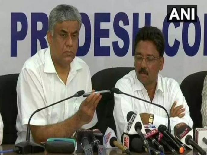 karnataka floor test today, congress said bjps janardhan reddy offered bribe to our mla | '100 पटीने श्रीमंत व्हाल'; भाजपा आमदार विकत घेत असल्याचा काँग्रेसचा दावा, ऑडिओ क्लिप ऐकविली karnataka floor test today, congress said bjps janardhan reddy offered bribe to our mla | '100 पटीने श्रीमंत व्हाल'; भाजपा आमदार विकत घेत असल्याचा काँग्रेसचा दावा, ऑडिओ क्लिप ऐकविली