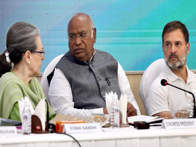 Congress national convention to begin today in Narendra Modi's citadel, many big decisions to be made, says the program | आजपासून मोदींच्या बालेकिल्ल्यात काँग्रेसचं राष्ट्रीय अधिवेशन, अनेक मोठे निर्णय होणार, असा आहे कार्यक्रम Congress national convention to begin today in Narendra Modi's citadel, many big decisions to be made, says the program | आजपासून मोदींच्या बालेकिल्ल्यात काँग्रेसचं राष्ट्रीय अधिवेशन, अनेक मोठे निर्णय होणार, असा आहे कार्यक्रम