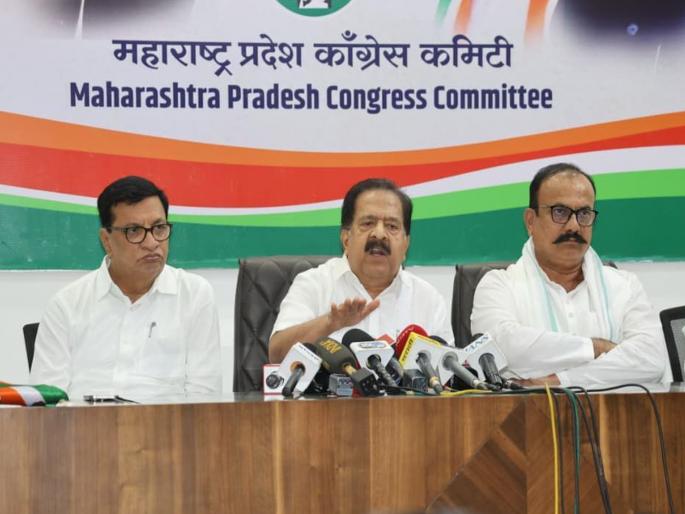 Ramesh Chennithala alleges that the grand alliance government is cheating the people on issues like farmer package, loan waiver, and beloved sister. | "शेतकरी पॅकेज, कर्जमाफी, लाडकी बहीण या मुद्द्यांवर  महायुती सरकारकडून जनतेची फसवणूक’’, रमेश चेन्नीथला यांचा आरोप