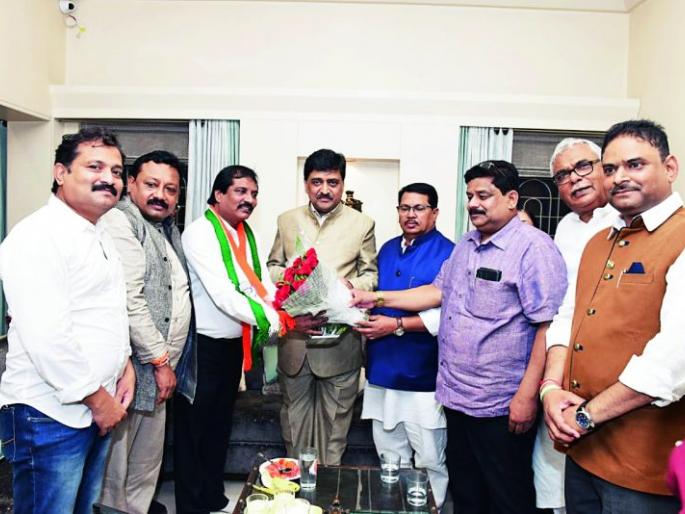 Pramod Manmode's entry into Congress | प्रमोद मानमोडे यांचा काँग्रेसमध्ये प्रवेश Pramod Manmode's entry into Congress | प्रमोद मानमोडे यांचा काँग्रेसमध्ये प्रवेश