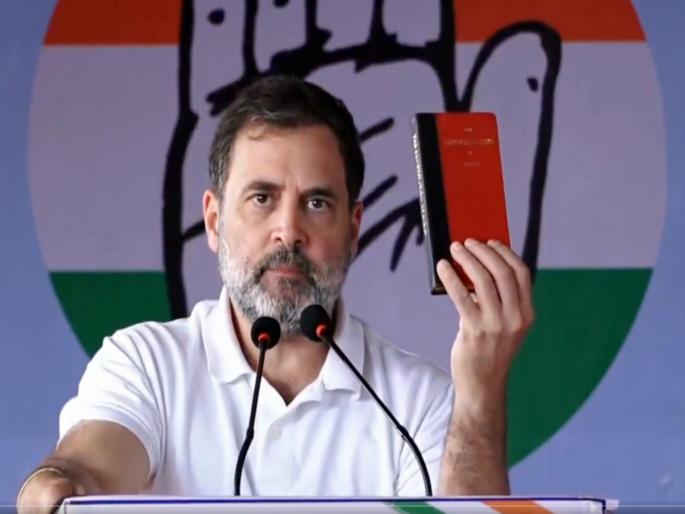 congress rahul gandhi criticized bjp and rss over constitutional rights and authority | “BJP-RSSला पारतंत्र्यातील भारत पुन्हा आणायचा आहे, अदानी-अंबानींना...”: राहुल गांधींची टीका congress rahul gandhi criticized bjp and rss over constitutional rights and authority | “BJP-RSSला पारतंत्र्यातील भारत पुन्हा आणायचा आहे, अदानी-अंबानींना...”: राहुल गांधींची टीका