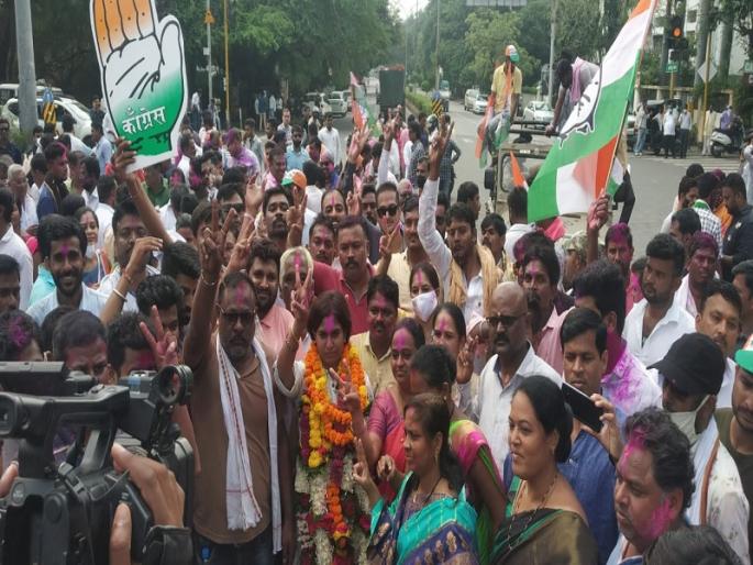 Nagpur ZP Election Results congress won more seats ncp won only two seats bjp lost | Nagpur ZP Election Results: काँग्रेसची मुसंडी, राष्ट्रवादीला दोन जागांवर मानावं लागलं समाधान Nagpur ZP Election Results congress won more seats ncp won only two seats bjp lost | Nagpur ZP Election Results: काँग्रेसची मुसंडी, राष्ट्रवादीला दोन जागांवर मानावं लागलं समाधान